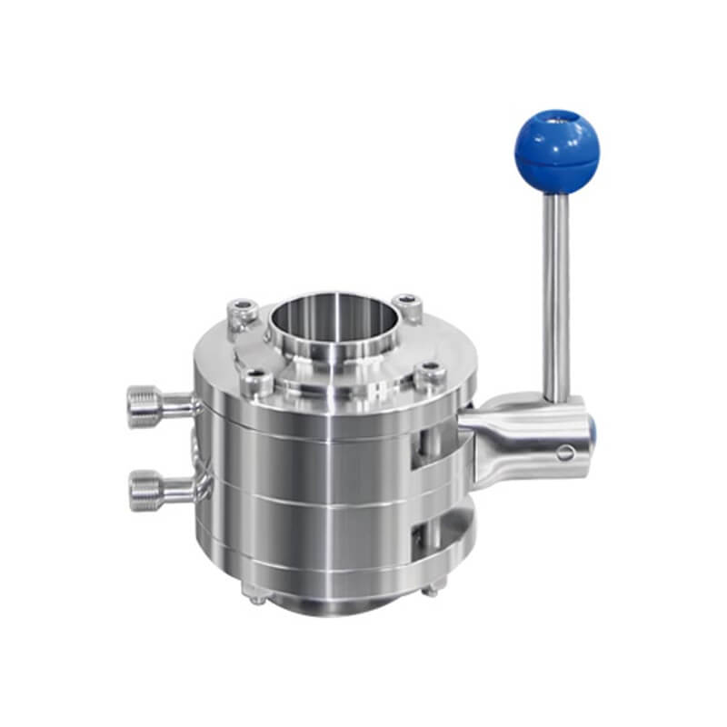 manual mixproof butterfly valve type A2 manual mixproof butterfly valve type A2