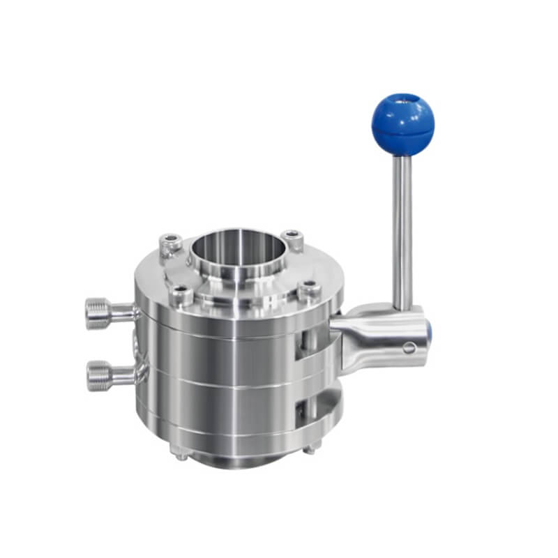 manual mixproof butterfly valve type A4 manual mixproof butterfly valve type A4