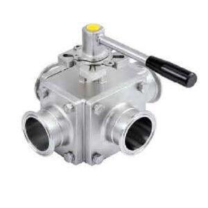 Stainless Steel Four Way Ball Valve