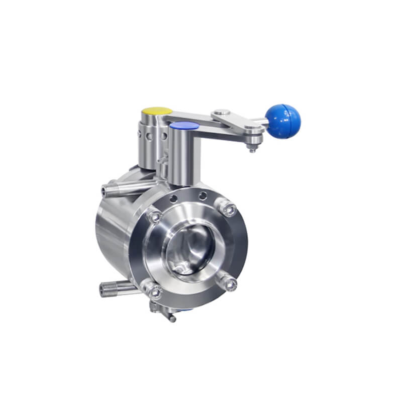 manual mixproof butterfly valve type B3 manual mixproof butterfly valve type B3