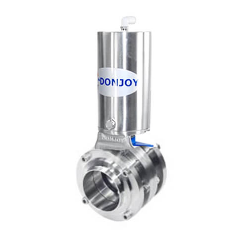 3PCS Pneumatic Butterfly Valve 3PCS Pneumatic Butterfly Valve