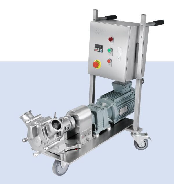 Sine Pump direct with mobile cart and control box